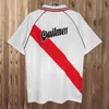 espnsport 1986 1987 CANIGGIA Heren Retro Voetbalshirt 95 96 FALCAO ORTEGA GALLARDO CRESPO Plaat 09 10 Thuis Uit Voetbalshirt Korte Mouw Uniformen