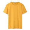 Summer Men's 100% Cotton T-Shirt Solid Color Soft Touch Fabric Men Basic Tops Tees Casual Male Clothing 220713