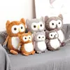 25/40 cm kawaii owl peluche giocattolo grazioso uccelli per uccelli bambola per neonati dono di compleanno cuscini per bambini bambini ragazzi decorazioni per la casa la384