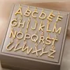 A-Z Buchstaben Perlenkette für Frauen natürliche barocke Süßwasserperlen Initialen Anhänger Halsketten Halsband ästhetischer Schmuck Geschenk