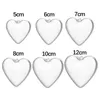 Gift Wrap Christmas Bath Bomb Heart Shape Diy Candy Box Packaging Food Plastic Heart-Shaped Ball Creative Sugar Boxgift