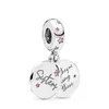 S925 Серебряные серебряные побочки подходят для браслетов Pandora Ожерелья Женщины DIY, создавая ювелирные украшения CZ Diamond Logo Designer Charms Beads с коробкой