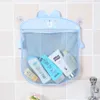 Baby Bath Toys Mesh Sac pour salle de bain jouet kids panier pour jouets Net Cartoon Forme Animal Imperméable Tissu de sable Toys Storager 220531