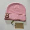 Дизайнерская мужская шапка-бини Женская новая классическая спортивная повседневная вязаная шапка с буквами