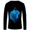 T-shirts pour hommes Marque Ethereum T-shirt à manches longues Hommes Art T-shirt Rétro Hip Hop Noir Anime Vêtements Vêtements pour hommes Mode décontractée pour hommes