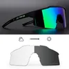 Super wysokiej jakości fotochromism Cycling Eyewear Outdoor rower okulary 2 obiekty