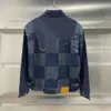 2022 Herfst- en winterheren Nieuwe denim jas Kwaliteit Lederen jassen voor mannen Women Wind Breakers Coat