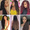 Freetres Water Wave Crochet Hair for Butterfly Locks 24inch Synthetic Braiding Passion Twist Extensions Expo City 220610