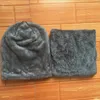Berets Slimbelle Autumn Winter Wool Hat Scarf Set Child Neck Warmer Parent-Child Fashion Breathable Clothing Accessories Fleece Kid Cap