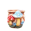 Strongwell Home Decoration Planter Mushroom Stoneware Flower Pott But Room Decoration Glanter Vintage Handicrafts H220423