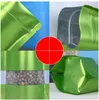 Stand Matte Zip Lock Multiple Sizes and Colors Food Packing Mylar Bags with Clear Window on Front 100pcs Packaging bagss