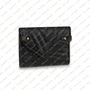 Dames Mode Casual Designer De Luxe Porte-Monnaie Portefeuille Clé Pochette Titulaire De La Carte De Crédit De Haute Qualité TOP 5A M63427 Titulaires De Cartes De Visite