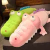 PC CM Simulering Krokodil Plush Toy fyllda mjuka djur Pillow Doll Home Decoration Gift for Children J220704