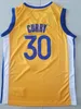 Man sydde finalen baskettröjor Stephen Curry 30 Andrew Wiggins 22 Klay Thompson 11 Draymond Green 23 Poole 3 City Earned Team Blue Black Rakuten Patch