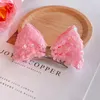 15870 Primavera Estate Bambino Bambini Fermaglio per capelli Seuins Tridimensionale Colore Bowknot Barrette Bambini Principessa Tornante