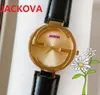 Top Brand Famous Women Wristwatch 38mm Quartz Movement Female Time Clock Watch Genuine Leather G Skeleton Designer Watch