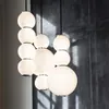 Pendelleuchten Nordic White Kürbis Lichterketten Moderne Küche Esszimmer Bar Schlafzimmer EL Art Designer HängeleuchtenPendant