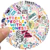 50PCS/Set Skateboard Stickers Self-love inspirational For Car Baby Scrapbooking Pencil Case Diary Phone Laptop Planner Decoration Book Album Kids Toys DIY Decals