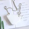 여자 디자이너 미니 작은 삼각 가방 립스틱 헤드셋 가방 크로스 바디 어깨 메신저 체인 스트랩