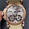 Luxe horloge voor heren mechanische horloges Roge Dubi King-serie Double True Tourbillon Geneva-merkpolshorloges