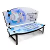 تسامي MDF Memorial Bench للديكور المكتبي لامع لامع أبيض فارغ لوحة الحب الصلبة مقعد جديد سريع