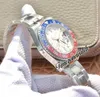 GMF V3 GMT II 126719 A3186 Orologio automatico da uomo Pepsi Rosso Blu Lunetta in ceramica Quadrante meteorite Bracciale in acciaio Oyster 904L Scheda di garanzia Super Edition Timezonewatch R5