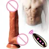 Wysokie realistyczne dildo penis wiele modeli miękkie na zewnątrz i twarde wewnątrz prawdziwego mężczyzny dla kobiety dorosłych seksowne zabawki masaż analny