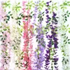 1.8m Artificial Wisteria Flores 7 Cores Parede Pendurado DIY Rattan Centerpiece Xmas Party Wedding Decoração pano de fundo