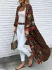 Blouses voor dames shirts Boheems vest vrouwen zomer bloemen gedrukt strand vakantie shirt kimono casual vintage lang mouw blouse topswome