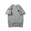 Topstone Designer Brand Мужская футболка на острове модная хлопковая рубашка для рубашки полов каменной топ