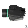 Tactical Red Green Dot Laser Sight Rifle Strobe Light for Pistol Glo ck G17 19 20 S&W Tau rus G3 Sgun 21mm Picatinny Rail Mount299A