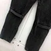 洗濯古いジーパージーンズの男性女性最高品質の重布ユニセックスヴィンテージジーンズパンツレッグT220721