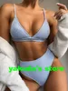 sports bikini Sets women' Sexy Cheap high waist split swimsuit sequins solid yakuda Split Leopard triangle undergarment covering the chest