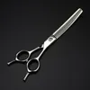 Hair Scissors Professional Japan 440c 7 Inch Upscale Scissor Pet Dog Grooming Thinning Barber Tools Shears Hairdressing