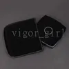 acrylic Compact Mirrors Folding Velvet dust bag mirror with gift box black makeup tools Portable classic style1645633