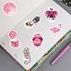 Papel de regalo 50/100 Uds. Pegatinas bonitas para niñas para Notebook Laptop Kscraft suministros para manualidades Material de colección de recortes Vintage Pink AestheticGift GiftGift
