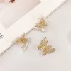 Koreańska słodka dziewczyna moda urocza imitacja Pearl Butterfly Klip do włosów Temperament Kobiet Damskie Clip Hair Akcesoria