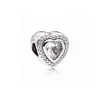 S925 STERLING SILVER DIY Collares Pulseras Charmas de colgantes B Brand Sweet Love Heart Designer Jewelry Accesorios para niñas Mujeres