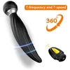 NXY Vibrators 360 Graden Prostaat Massager Roterende Anale Vibrator Mannelijke Plug Speeltjes Voor Mannen Vrouwen Estimulador Volwassen Par 220427
