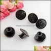 Furniture Accessories Home Garden Wholesale- 4Pcs Jewelry Wooden Box Pl Handle Dresser Der For Cabinet Door Round Antique Bronze J3143-J31