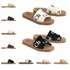 women woody slides designer canvas rubber slippers white black soft pink sail womens mules flat sandals fashion outdoor beach shoes