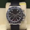 Relógio masculino clássico de luxo 40mm mecânico automático em aço inoxidável cerâmica Baiding
