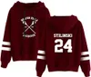 Teen Wolf Merch Stilinski 24 Hoodie Sweatshirt Trainingsanzug Pullover für Männer Frauen