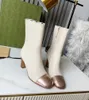 Women Boots Short Boots أنيقة مريحة سيدة البساطة الجلدية الأصلية شجاع الكعب زيادة اللون مطابقة غير انزلاق تنوع الأحذية الإناث دافئة p80738