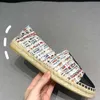 Flat Shoes Sneakers Fisherman Shoes Single Shoes Spring Hemp Rope Braided One Foot Pedal Thick Soled Leather 2022 New For Women By Home011