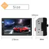 2Din MP5 Player Bluetooth Car DVD Player MirrorLink 7inch digitales Voll -Touchs -Bildschirm Autoradio Video aus der Rückansicht Kamera