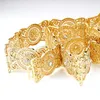 Riemen Sunspicems Gold kleur kristal marokko kaFtan riem voor vrouwen Arabische raad trouwjurk ketting verstelbare lengte lichaam sieraden