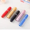 5ml Mini Spray Perfume Bottle Travel Refillable Empty Cosmetic Container Perfume Atomizer Aluminum Bottles 2styles 10ml 12ml