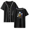Erkek Tişörtler Astroneer Beyzbol Tişörtleri Unisex Yaz Kısa Kollu Moda T-Shirt Kadın Erkek Sokak Giyim Oyunu Çimdirmeni