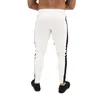 Men's Pants high quality Sik Silk brand polyester trousers fitness casual daily training sports jogging pants 220827